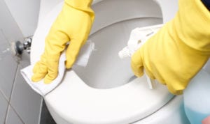 Toilet cleaning